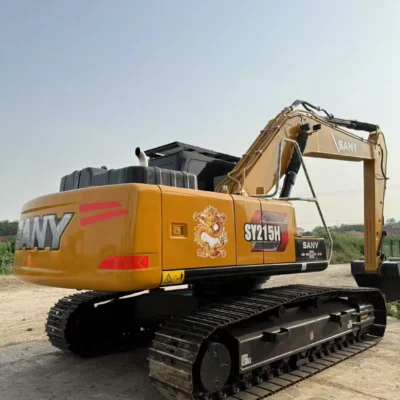 Excellent Condition Used Excavator Sany 215 Low Hours 2024 Model Only 208 Working Hours for Sany