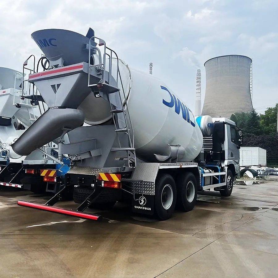 New Used Concrete Mixer Truck X3000 Sinotruck 6X4 6m³ 8m³ 12m³ Diesel Mobile Cement Pump Euro V Tractor Mixing Dump Tipper Cargo Box Lorry Mining Dumper Truck - Image 4