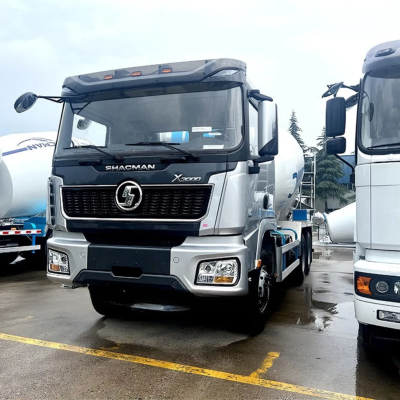 New Used Concrete Mixer Truck X3000 Sinotruck 6X4 6m³ 8m³ 12m³ Diesel Mobile Cement Pump Euro V Tractor Mixing Dump Tipper Cargo Box Lorry Mining Dumper Truck