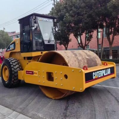Good Condition Used CAT CS-683E Road Roller Construction Equipment for sale