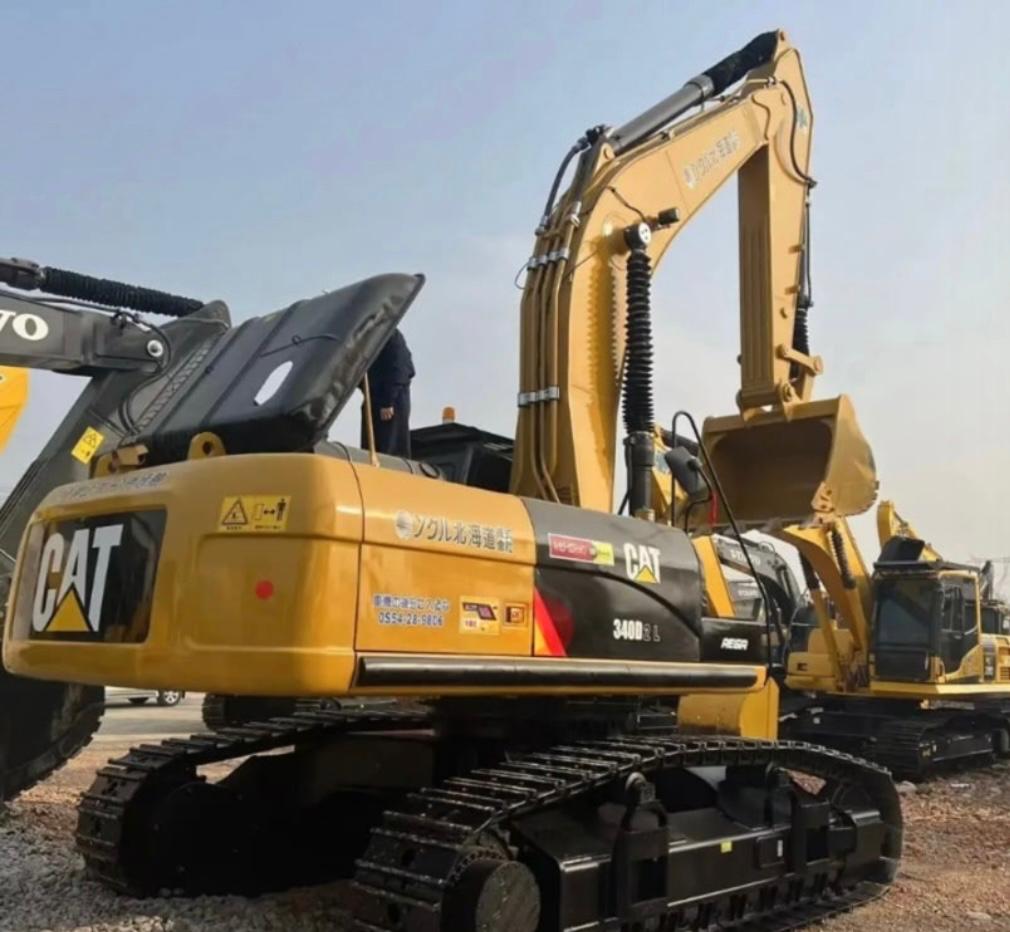 used heavy equipment cat340d2l excavator affordable price - Image 13